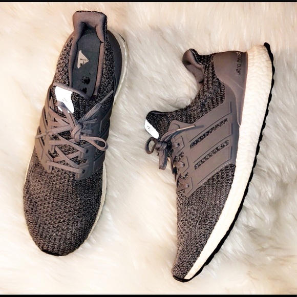 ADIDAS Ultraboost 4.0 Gray Running Sneaker - Picture 3 of 7